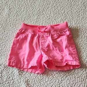 Jumping Bean Pull-on Neon Pink 100% Cotton Lightweight Chino Shorts